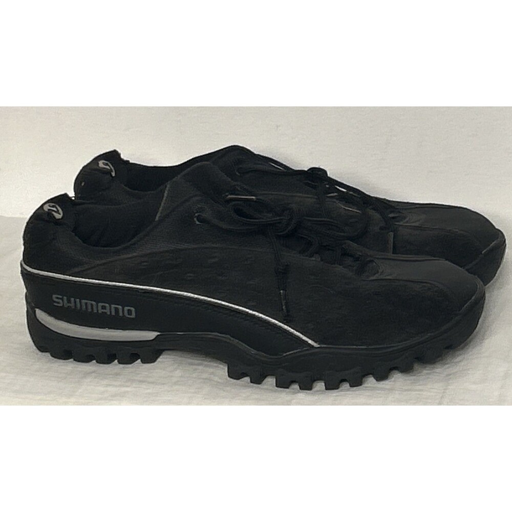 SHIMANO SPD SH-MT30 Mens Size 9 Eur 43 Black Mountain Bike Shoes